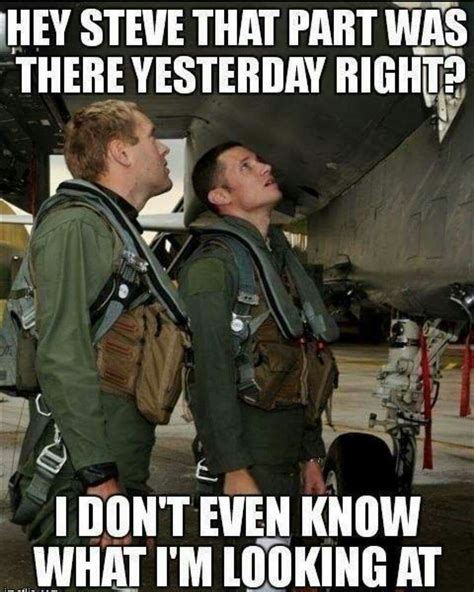 He can always boil his tie. . Fighter pilot memes
